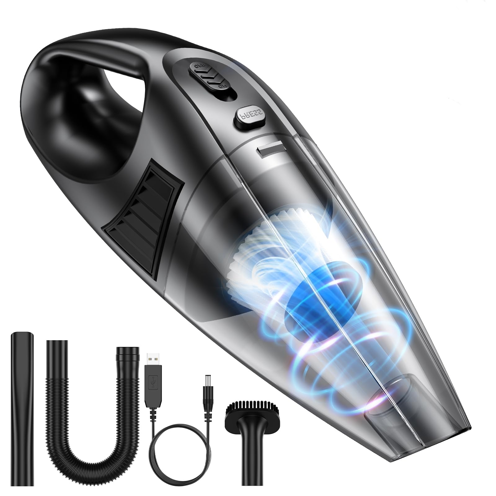Handheld Vacuum Cleaner Powerful , 9000Pa Strong Suction for Car Home Pet