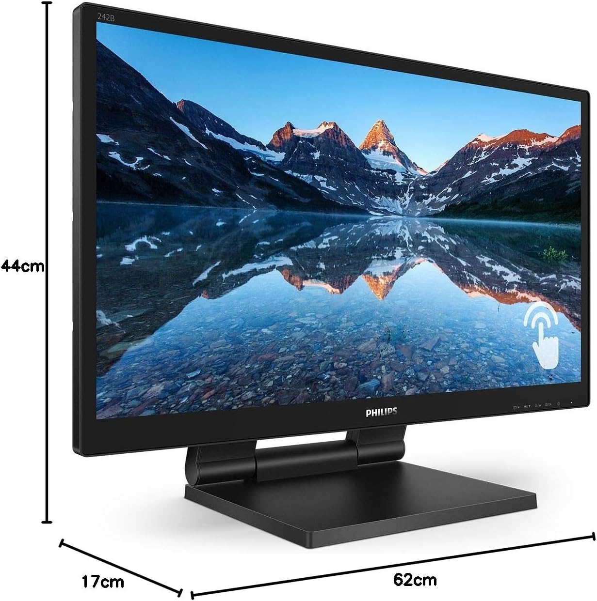 Philips Monitor LCD con SmoothTouch 242B9T/00 - Monitor - Immagine 5