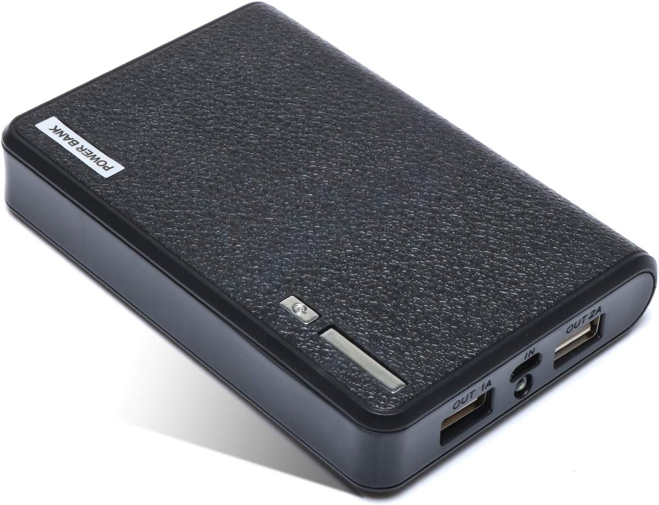 10000mAh Power Bank Ultra Slim Metal External Backup Portable Charger with Flash Light/Qucik Charger for iPhone 11/11 Pro 12/12 Pro Max iPad Galaxy S20; Mobile Digital Devices (Black)