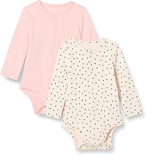 unisex-baby Long-Sleeve Henley Bodysuits
