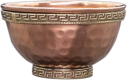 Miniatura 14 de Cuenco de Ofrenda de Cobre de 7 Chakras - para Uso en Altar, Ofrendas Rituales, Decoración del Hogar, Decoración de Chakras, Accesorios