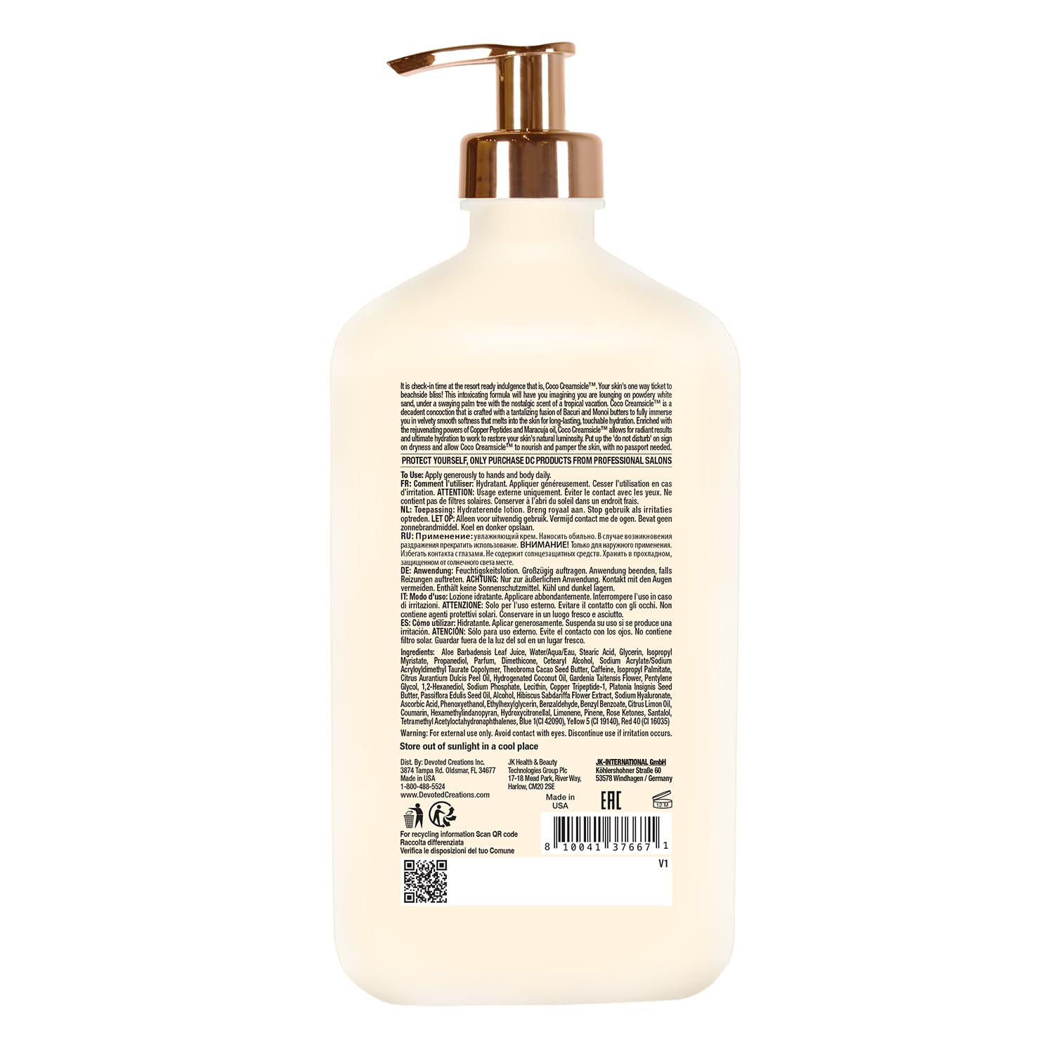 Devoted Creations Coco Creamsicle Ultra-Hydrating Whipped Body Moisturizer