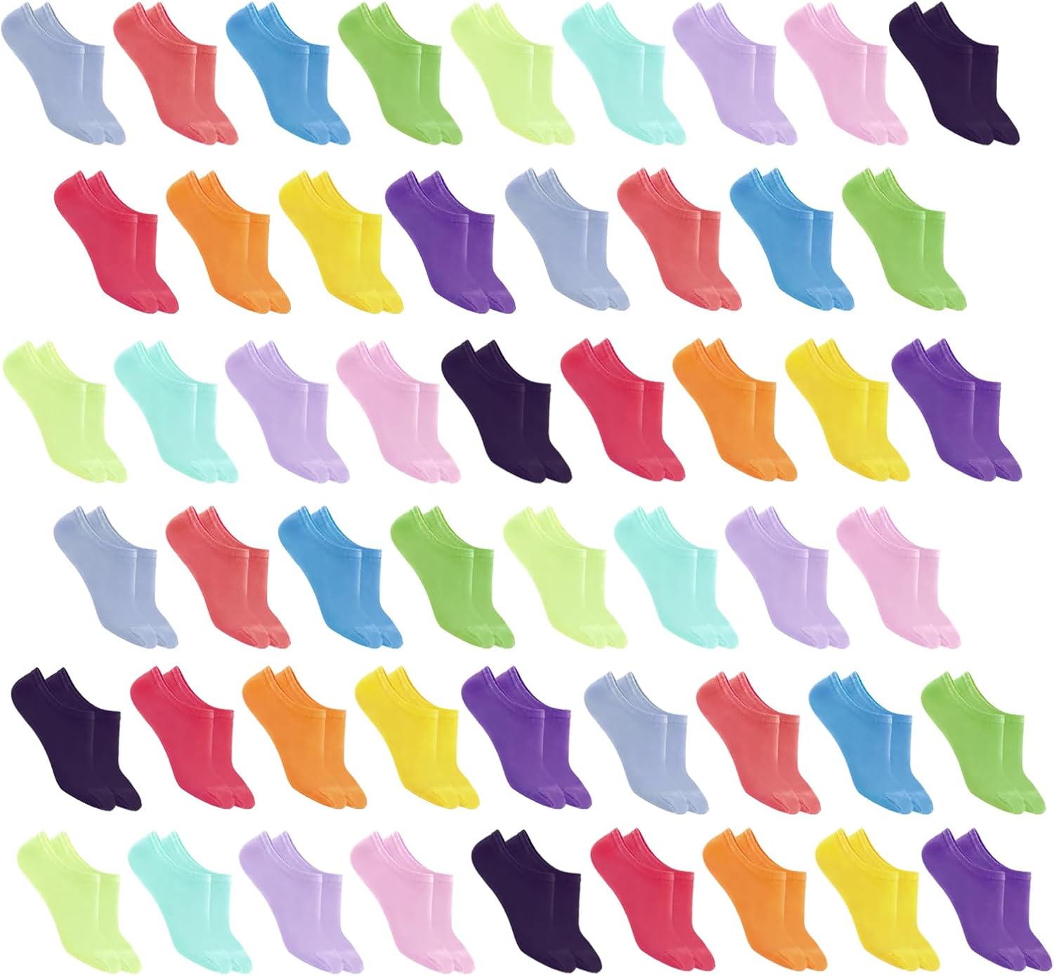 52 Pairs Small Socks Bulk Mini Anklet Hose Soft Cotton Hose Low Cut Ankle Operation Christmas Little Socks for Small Shoes Athletic Shoes