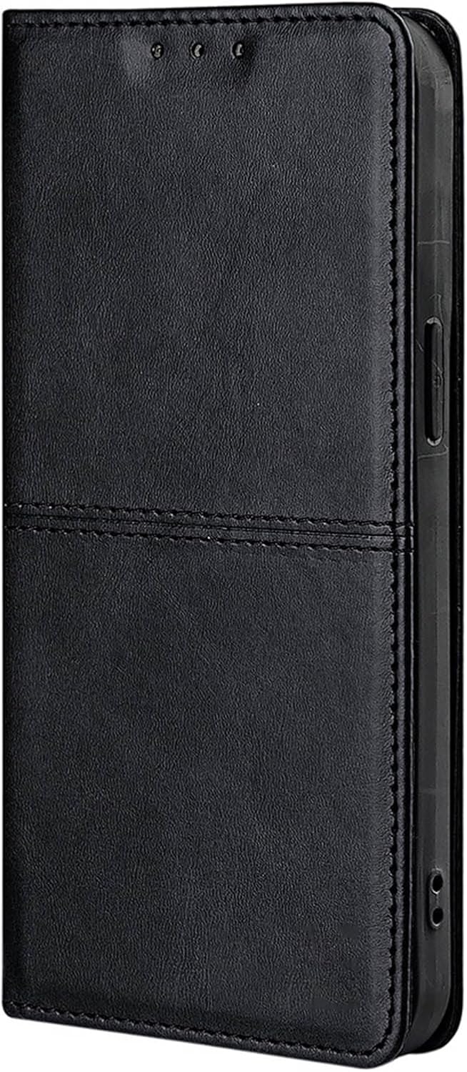 Flip Case for iPhone 17 Pro Max /17 Pro/Air/17,All-Inclusive Protection Minimalist Business Wallet Leather Case All-Inclusive Protective Anti-Scratch Cover(Black,17)
