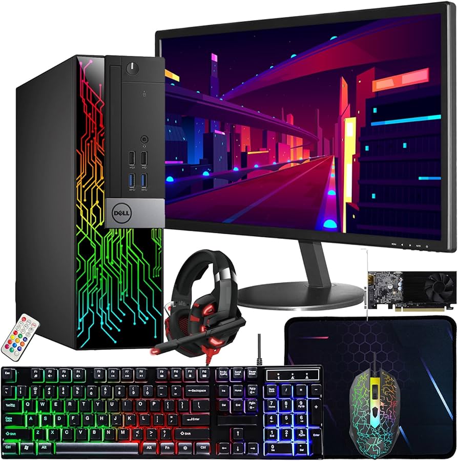 Amazon.com: Dell OptiPlex 5060 SFF RGB Computer PC, Intel Core i5