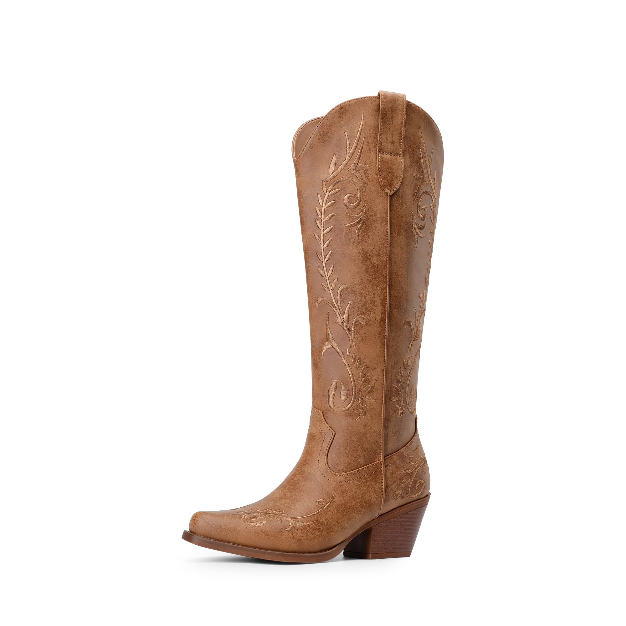Photo 1 of DREAM PAIRS Women's Knee-High Cowboy Boots