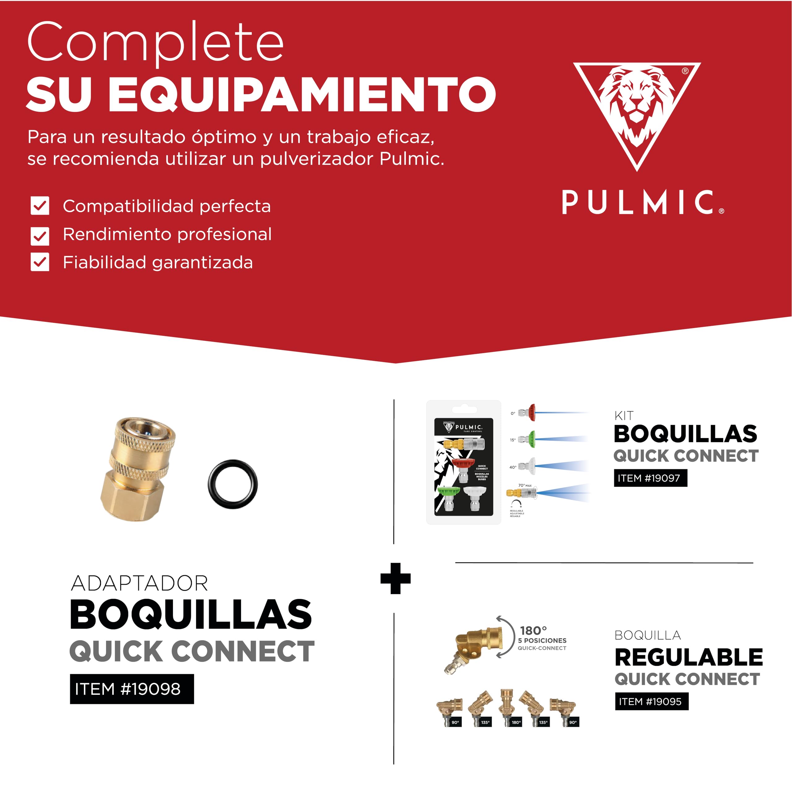 PULMIC Lanza Telescópica Pulverizador 5 Metros. Ergonómica. Extensible. Profesional. Ajustable hasta 5m. Aplicaciones en Altura. Ultra Ligera. Compatible con cualquier sulfatadora para fumigar.