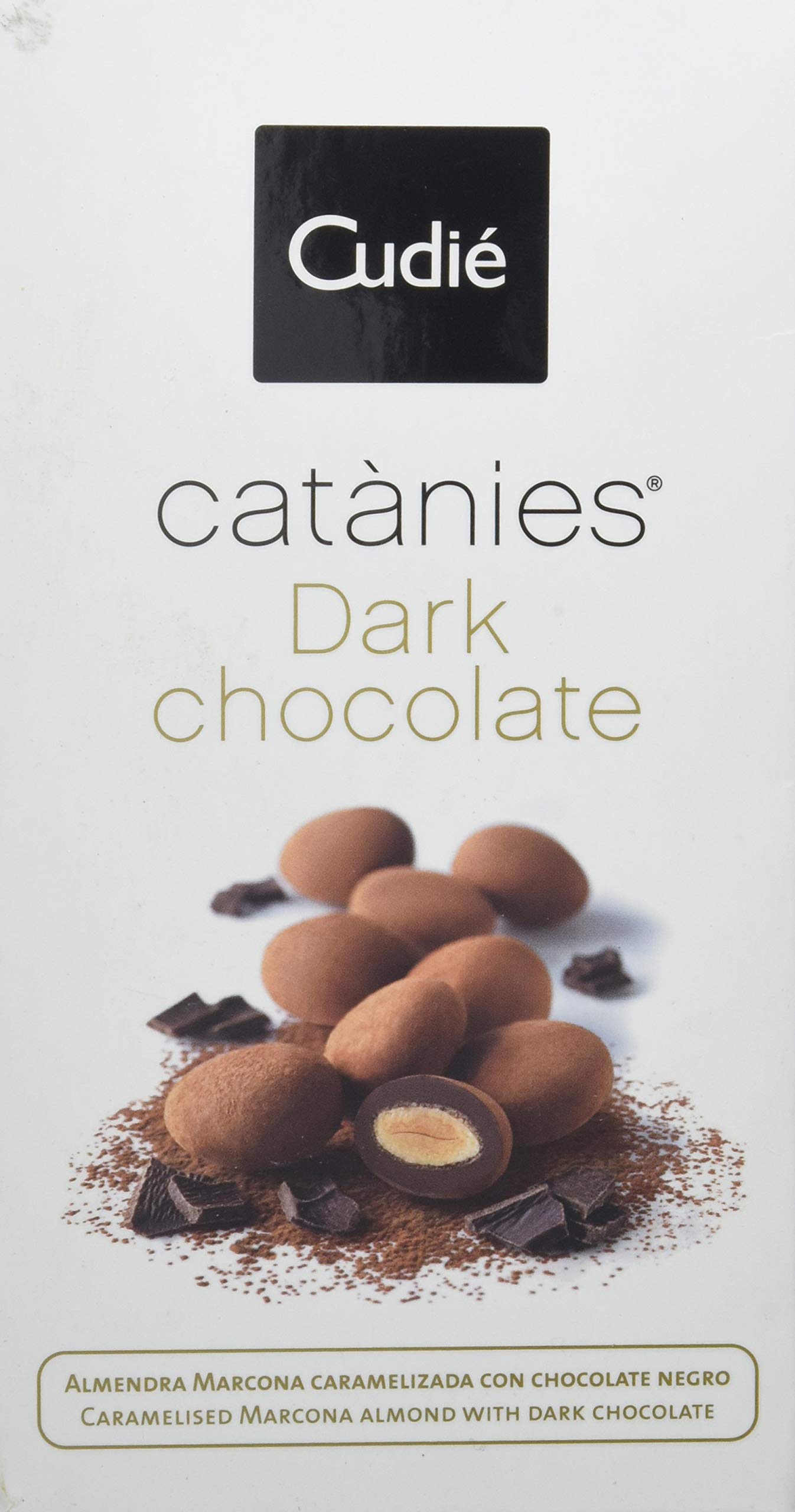 Cudié, Catànies de Chocolate Negro - 80 gr.