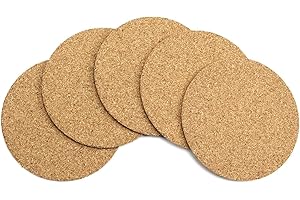 Round Cork Coasters for Drinks: Your Perfect Shield Against Water Rings -...