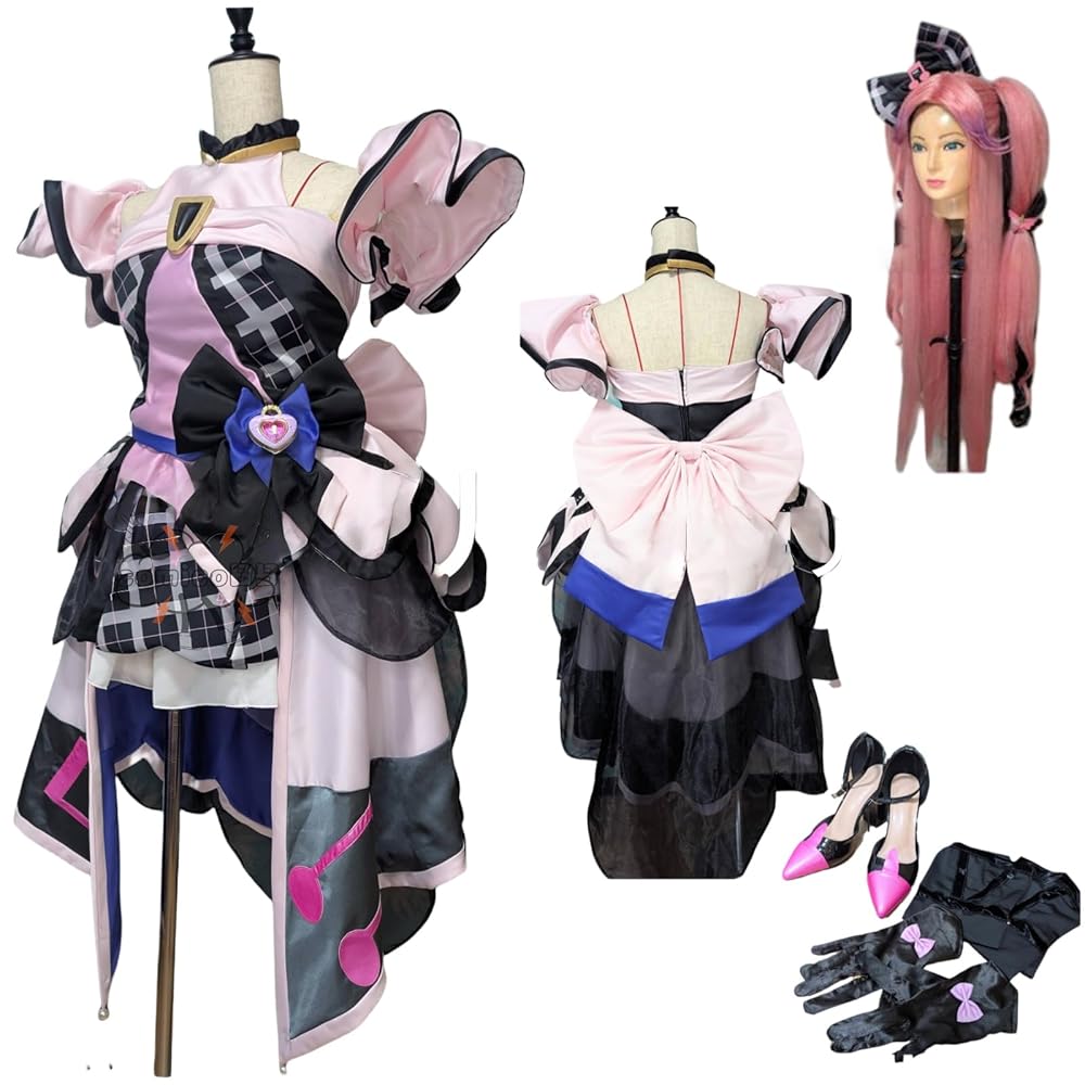 キミとアイドルプリキュア キュアキッス プリキュア コスプレ衣装 キミ