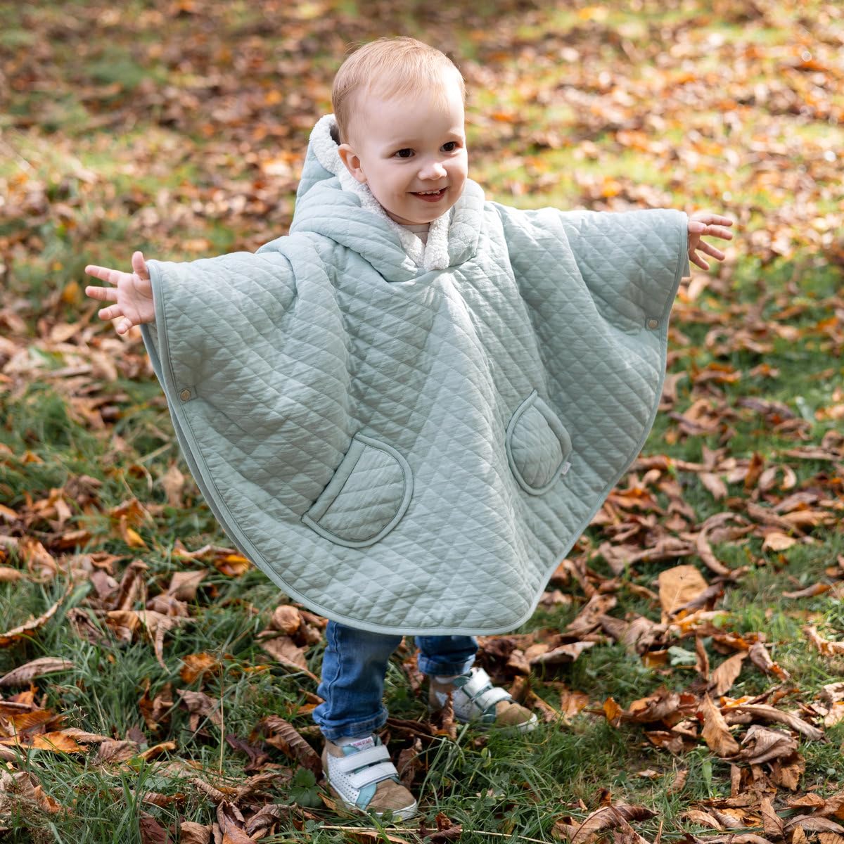 Poncho chaud de voyage Pady quilted Lunar - Bemini