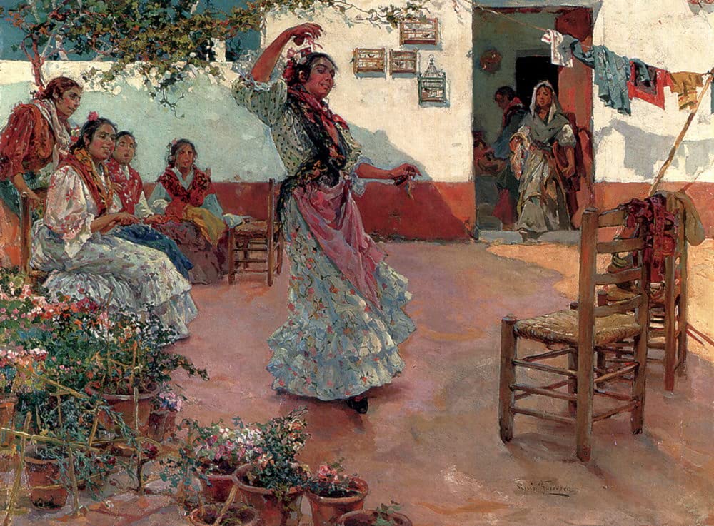Impression Toile la Danse Flamenca Manuel Guerrero affiche premium - 5