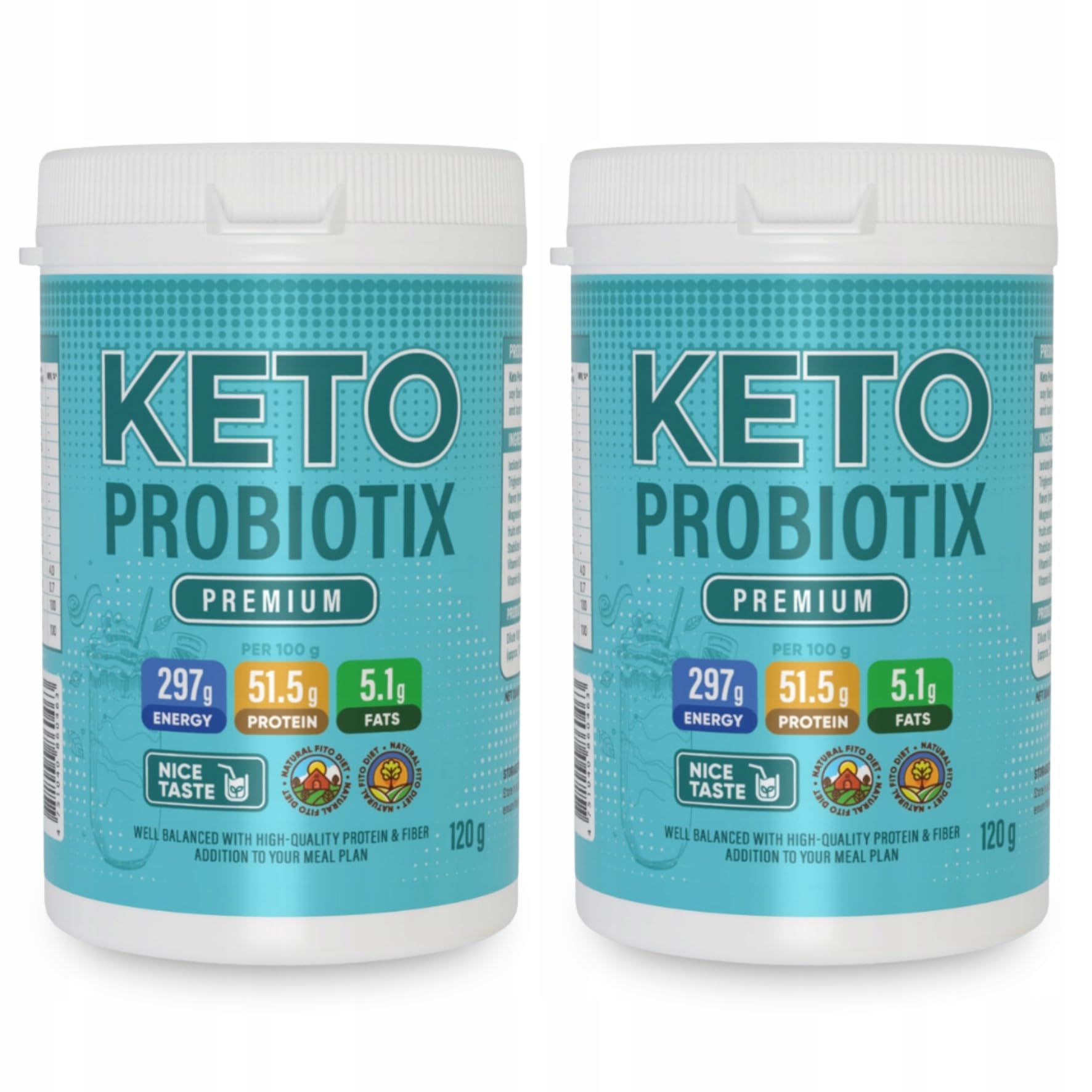 2x KETO PROBIOTIX 120g