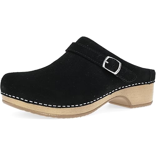 Dansko Berry Slip-On Mule Clogs for Women – Memory Foam and Arch Support for All -Day Comfort and Support – Lightweight EVA Outsole for Long-Lasting Wear