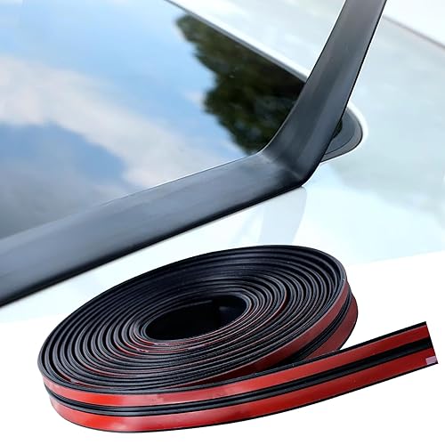 DOTAATDW Car Weather Stripping, 30mm Windshield Rubber Seal for Car