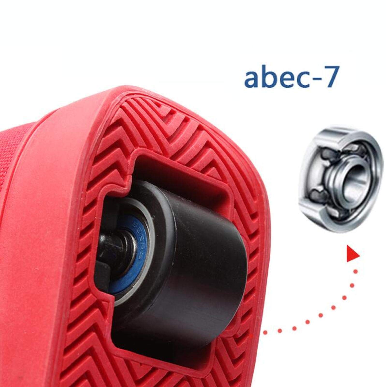 Chaussures À roulettes Chaussures en Toile Garçons Et Filles Chaussures De Skate avec Roues Simples Hommes Femmes Chaussures Multifonctions 2 en 1,Black-EU44