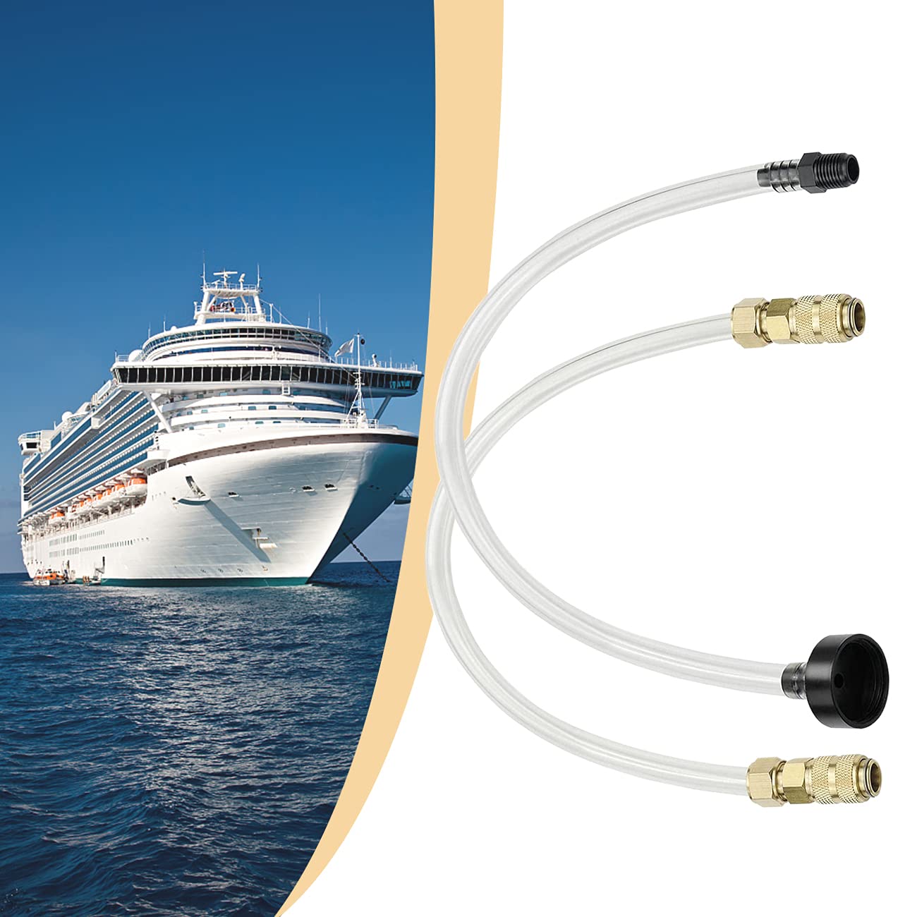 Buy Boat Bleed Kit Filler Kit Compatible, Hydraulic Steering Systems