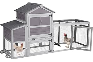 Movable Chicken Coops: GUTINNEEN Chicken Coop, Your Backyard Poultry Haven