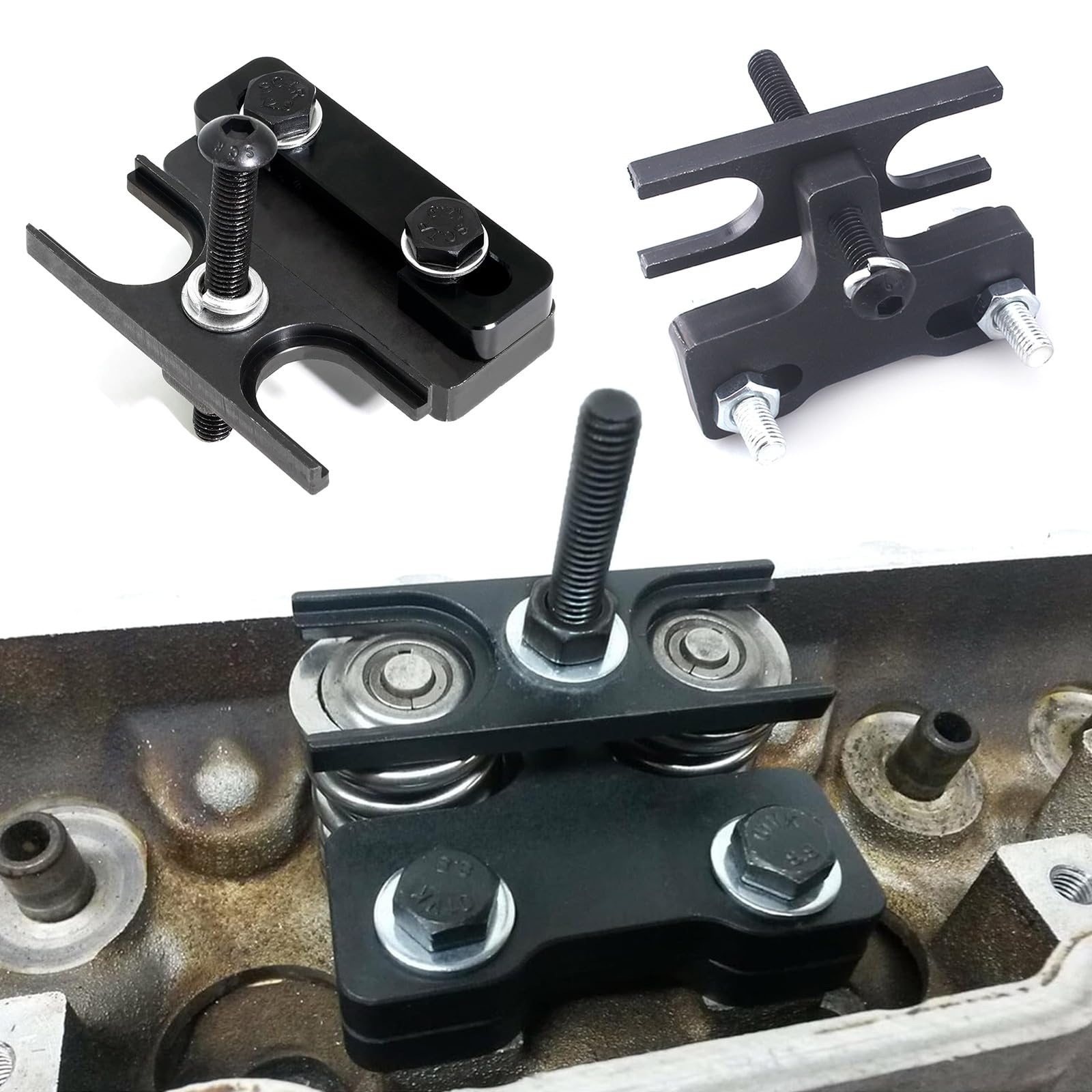 LS Engine Valves Spring Compressor Tool Set For Trucks 4.8 5.3 5.7 6.0 6.2L LS6 Corvettes GTOs