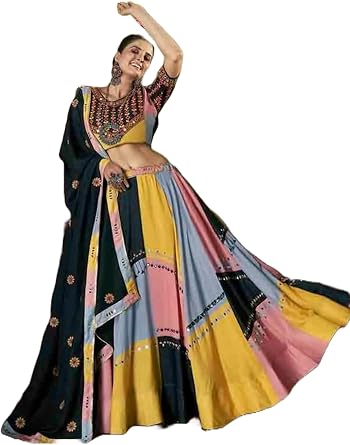 Festival Wear Stitched Navratri Collection Cotton Chaniya Choli Collection 7554 3