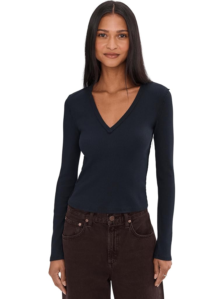 Black Free People Neria Long Sleeve