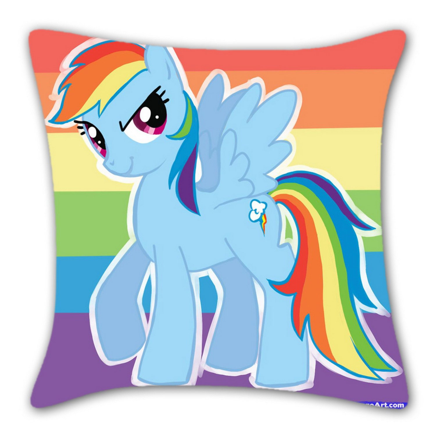 rainbow dash pillow