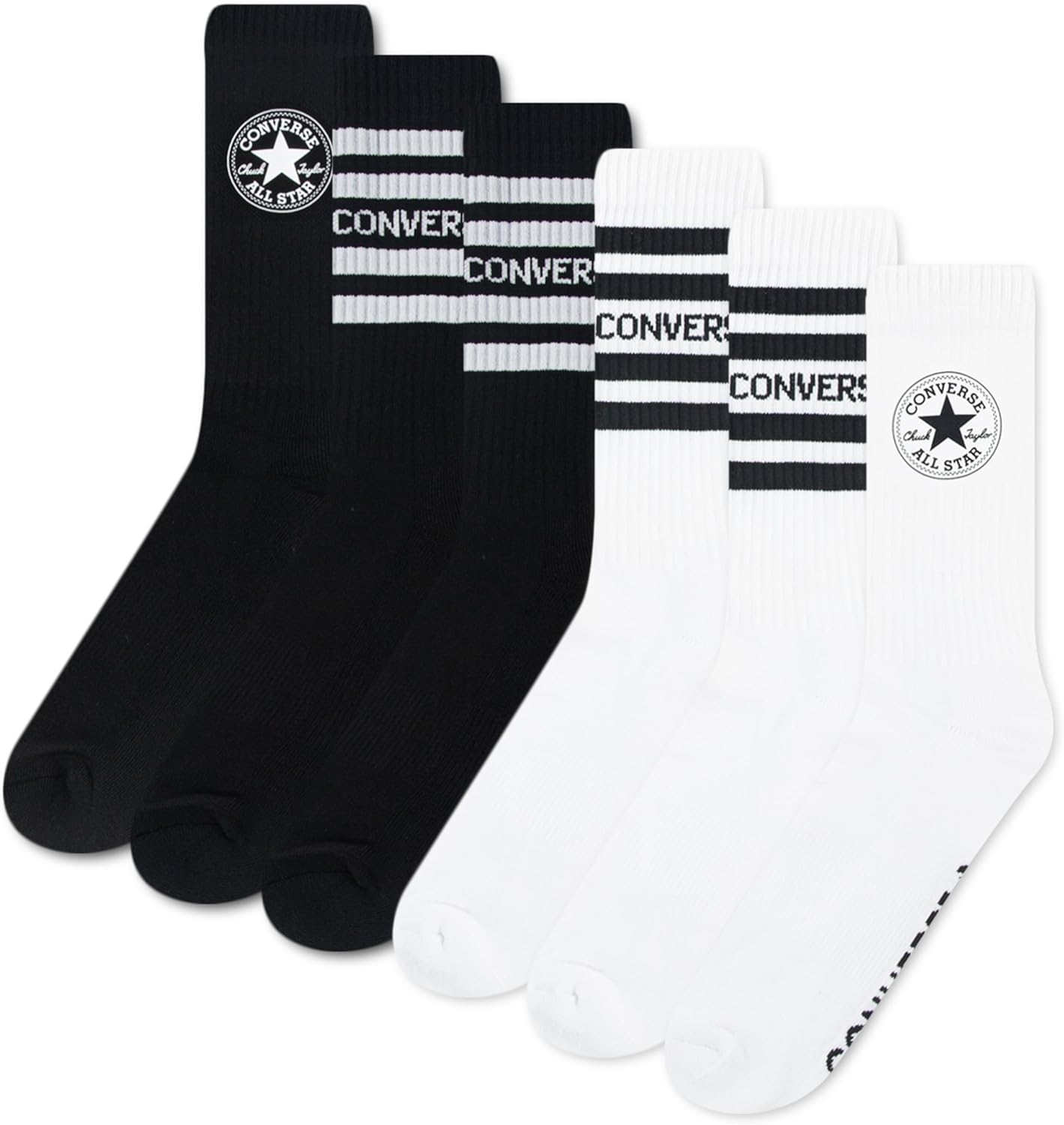 Converse Men's Crew Multi-Pack Socks