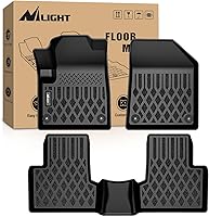 Vista 9 de Nilight Alfombrillas de TPE para Jeep Grand Cherokee L (6 pasajeros sin consola central) 2021 2022 2023 2024 2025 ajuste personalizado para todo