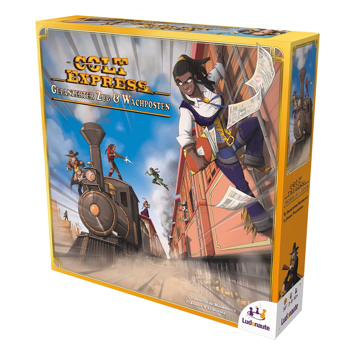 Asmodee ASM Colt Express - Gepanzerter Zug & WAC LUDD0021