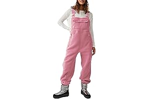 Women's Cozy Comfort: The Ultimate Fleece Overalls for Winter Warmth and Style