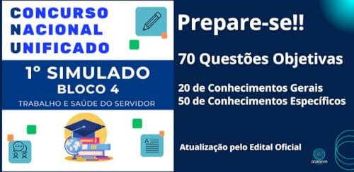 Bloco 04 CNU - Concurso Nacional Unificado - 1º Simulado