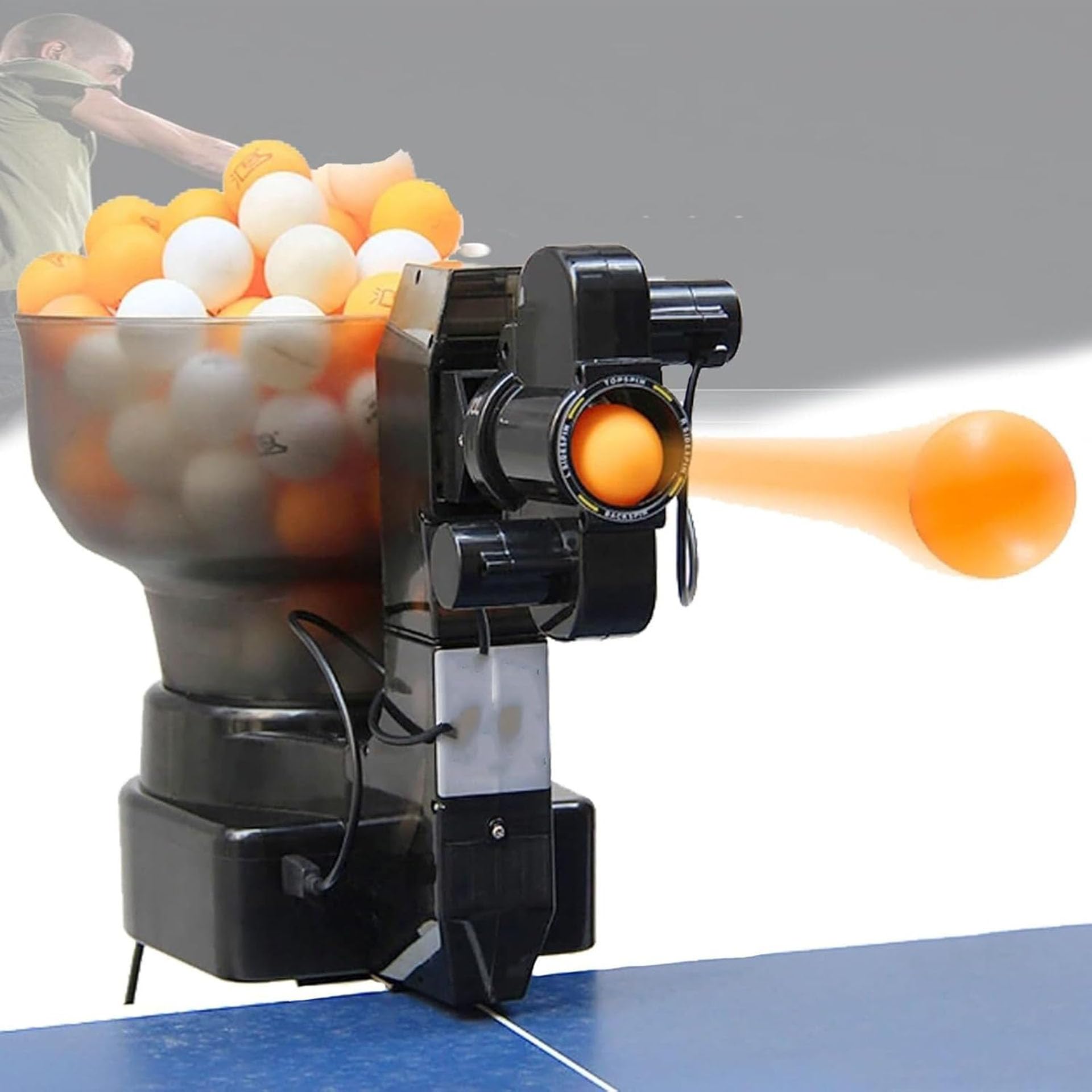 Robot de tennis de table automatique pour progresser seul sans partenaire de jeu