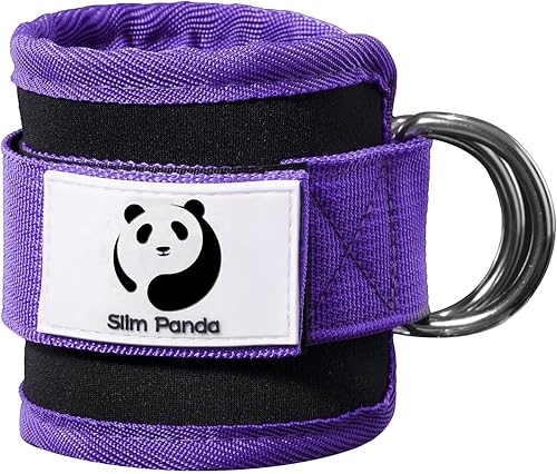 Miniatura 21 de Slim Panda Correa de tobillo para máquina de cable, tobillo para patadas, abductores de cadera, entrenamientos de glúteos, extensiones de piernas,