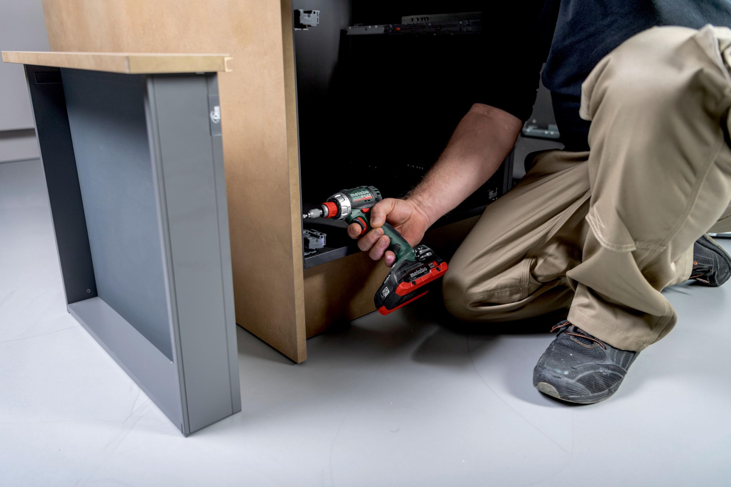 metabo Schnellwechsel-Bithalter Quick - 1/4" Sechskant Bitaufnahme DIN 3126 C6.3 & E6.3 - Für Metabo Quick Maschinen (L, LT, LTX, PowerMaxx) - Schneller Bitwechsel Zubehör