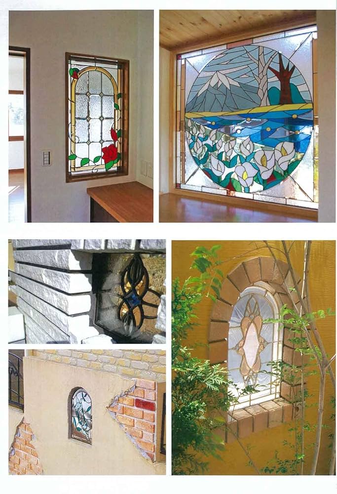 Amazon.co.jp: 本物のステンドグラス ピュアグラス ステンド