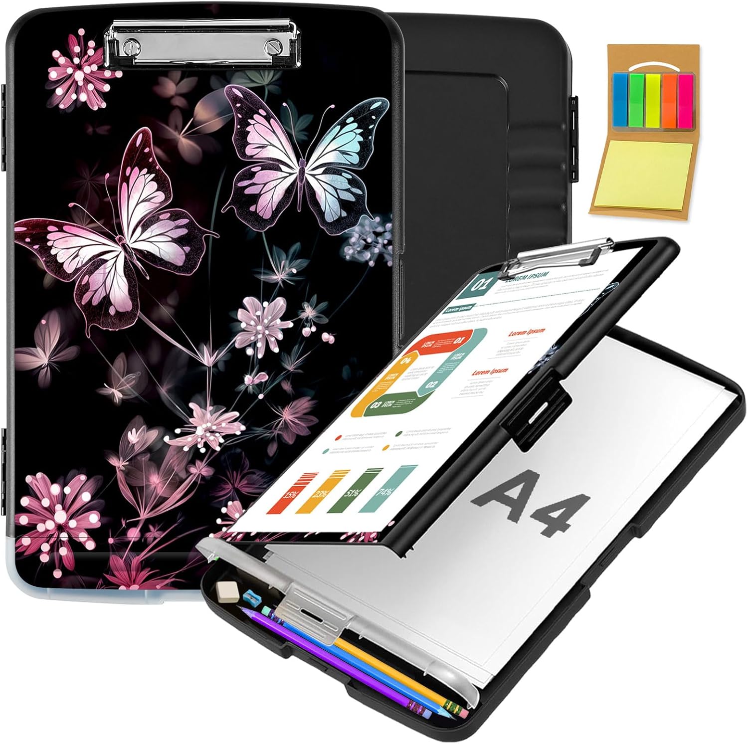 Clipboard with Storage,Office Supplies Nursing Clipboards