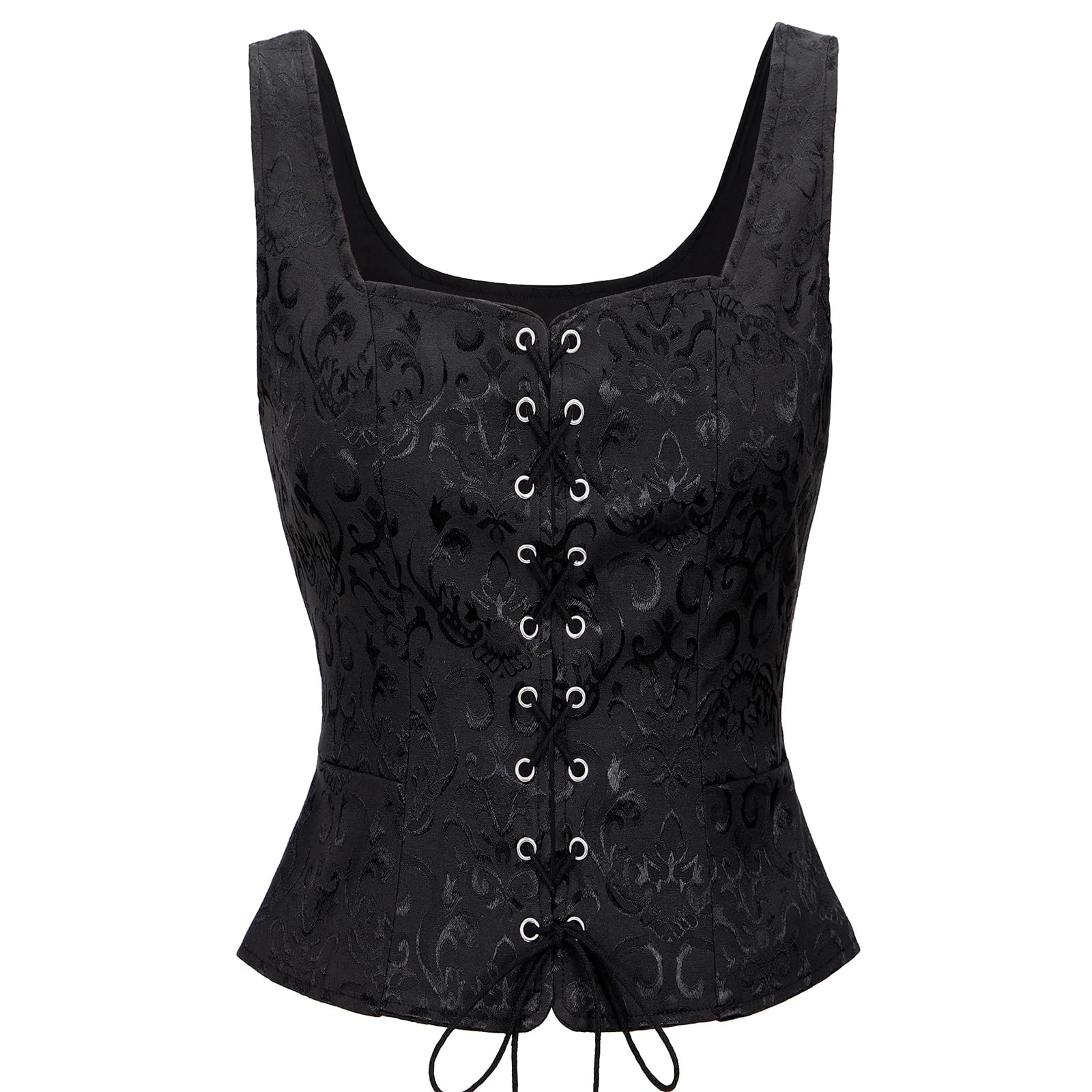 Women Pirate Renaissance Vest Cosplay Costume Waistcoat Halloween Steampunk Gothic Medieval Bodice