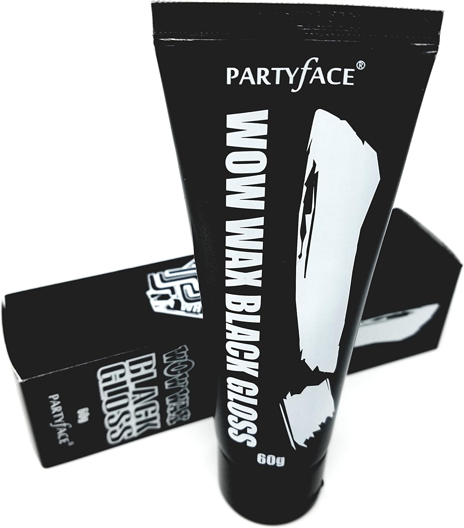 Temporary Hair Coloring Wax, Partyface Color Hair Wax (Black)