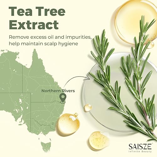 Miniatura 3 de Juego de barra de champú y acondicionador de árbol de té y menta, barra de champú anticaspa para picazón y cuero cabelludo seco, con infusión de