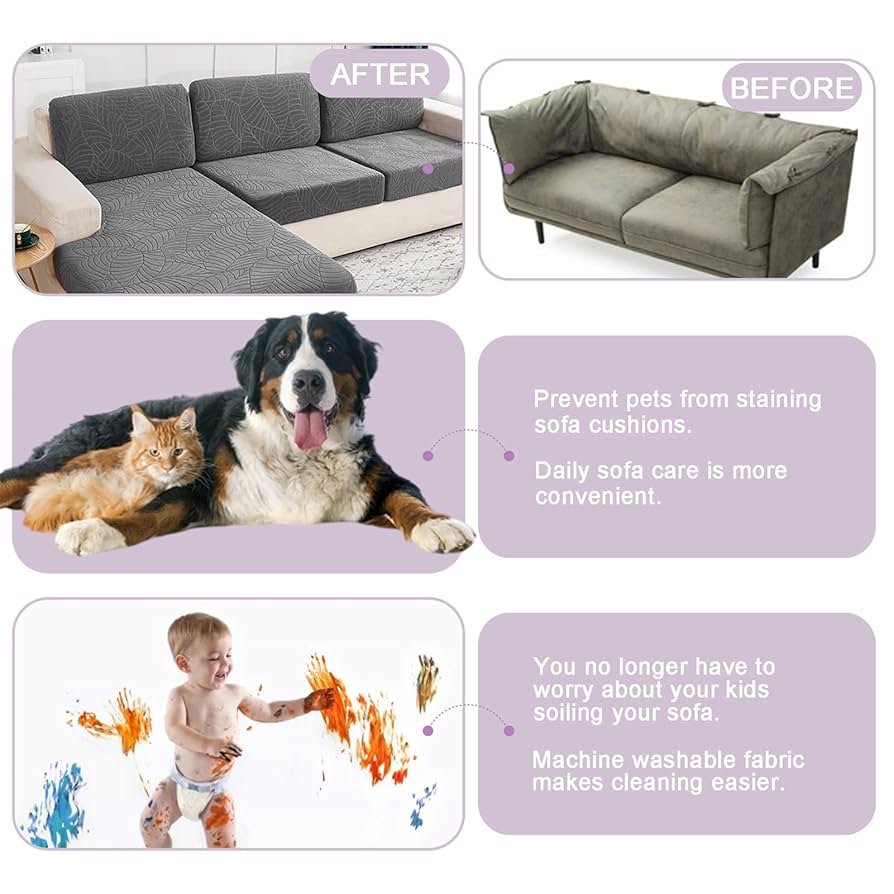 Amazon｜ソファシートクッションカバー防水、ソファカバー