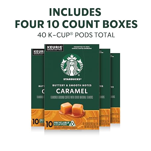 Vista 101 de Starbucks K-cup, Cápsulas de café con sabor