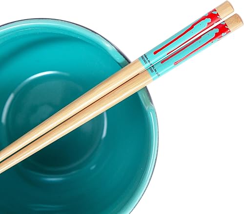 Miniatura 3 de Friday The 13th Jason Voorhees - Juego de cuencos y palillos de ramen de 20 onzas