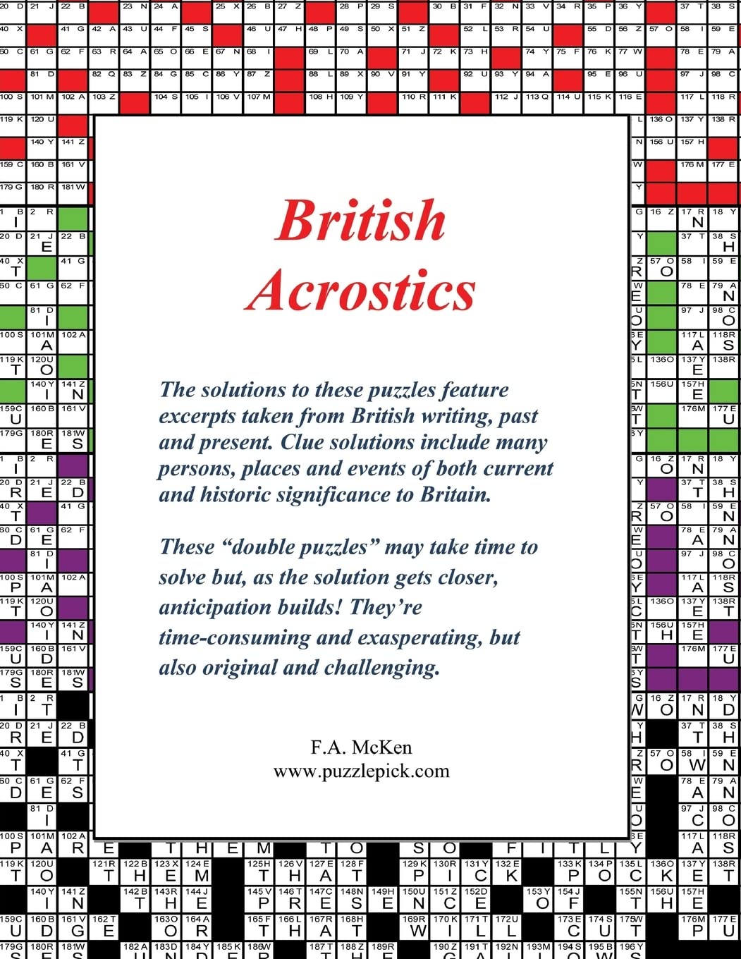 British Acrostics