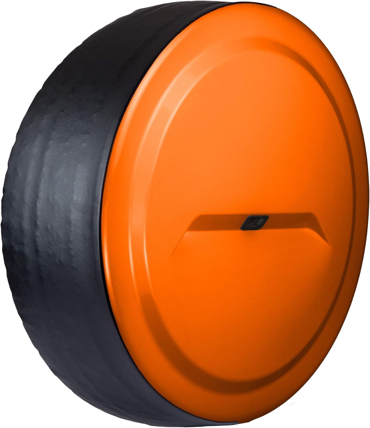 Boomerang - 33" Color Matched Rigid JL Tire Cover (Plastic Face & Vinyl Band) for Jeep Wrangler JL (w/Back-up Camera) - Rubicon (2018-2024) - Sarge Green