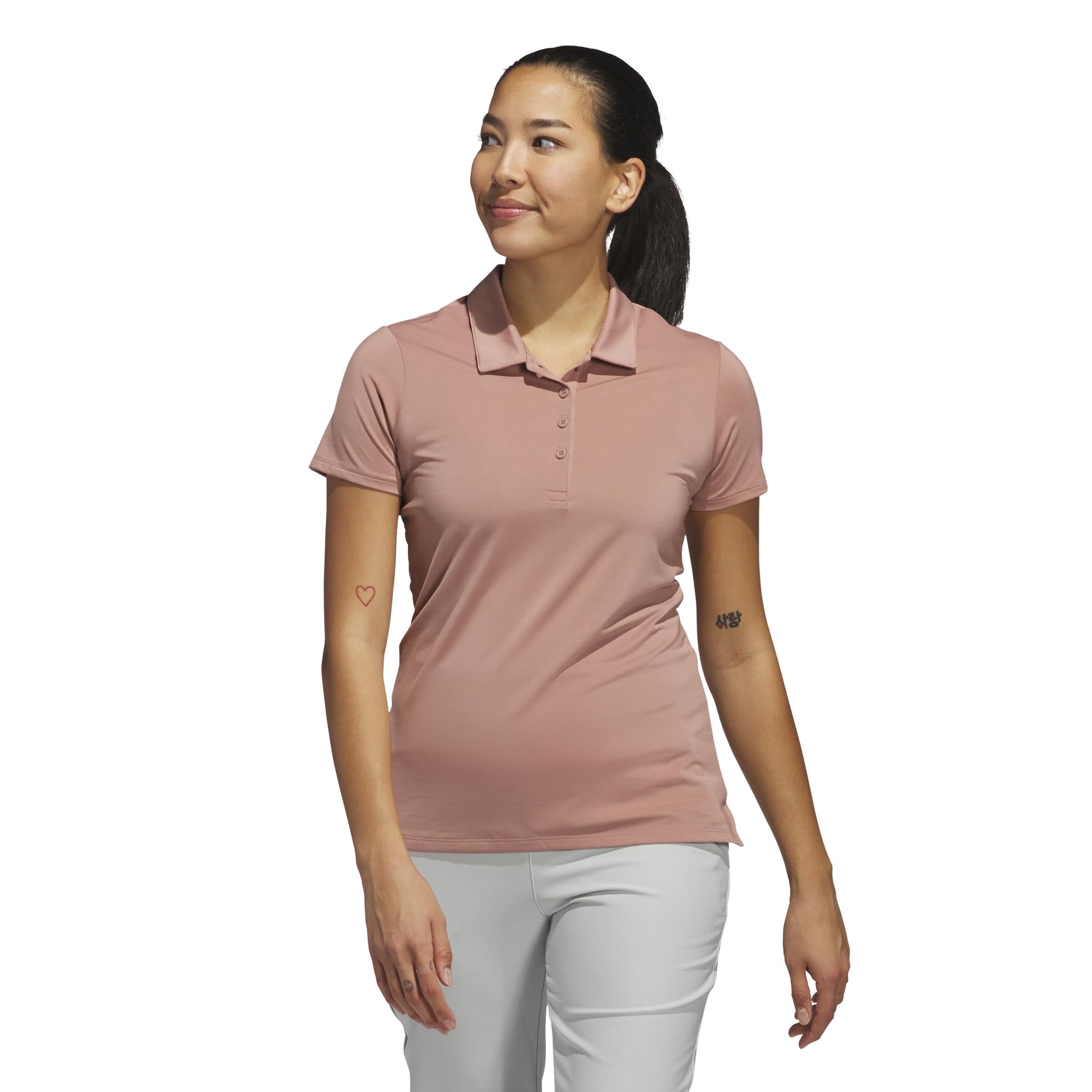 adidas Ultimate365 - Polo da Donna Tinta Unita