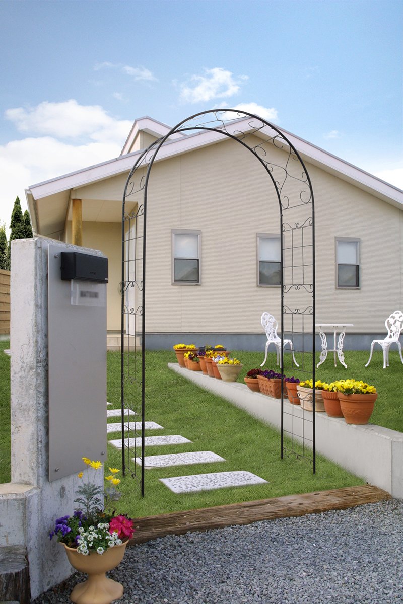 Amazon.co.jp: タカショー クライミングアーチリーフ GSTR-RC08 幅  