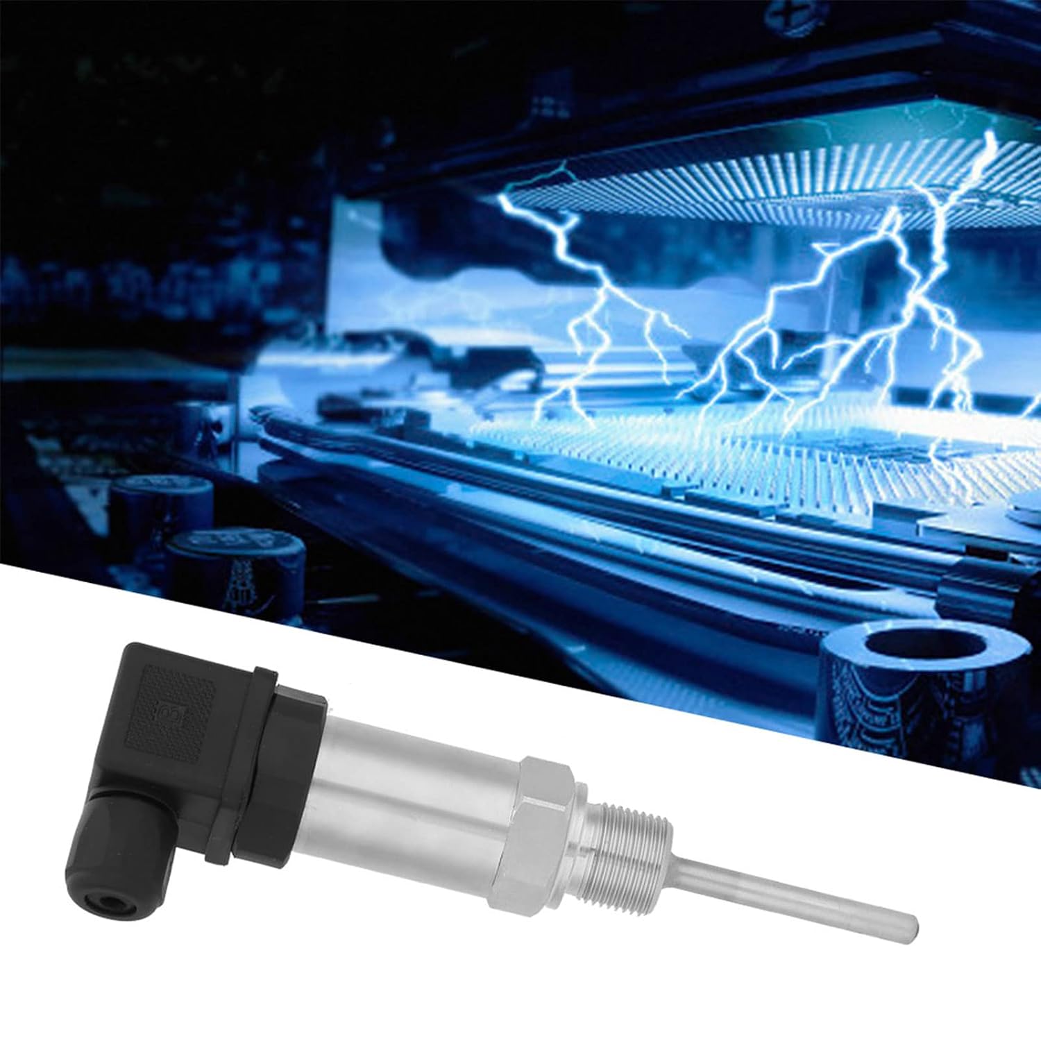 High Temperature Adjustable Mini 4-20mA Thermocouple Temperature Transmitter Sturdy PT100 Temperature Sensor Transducer for Thermal