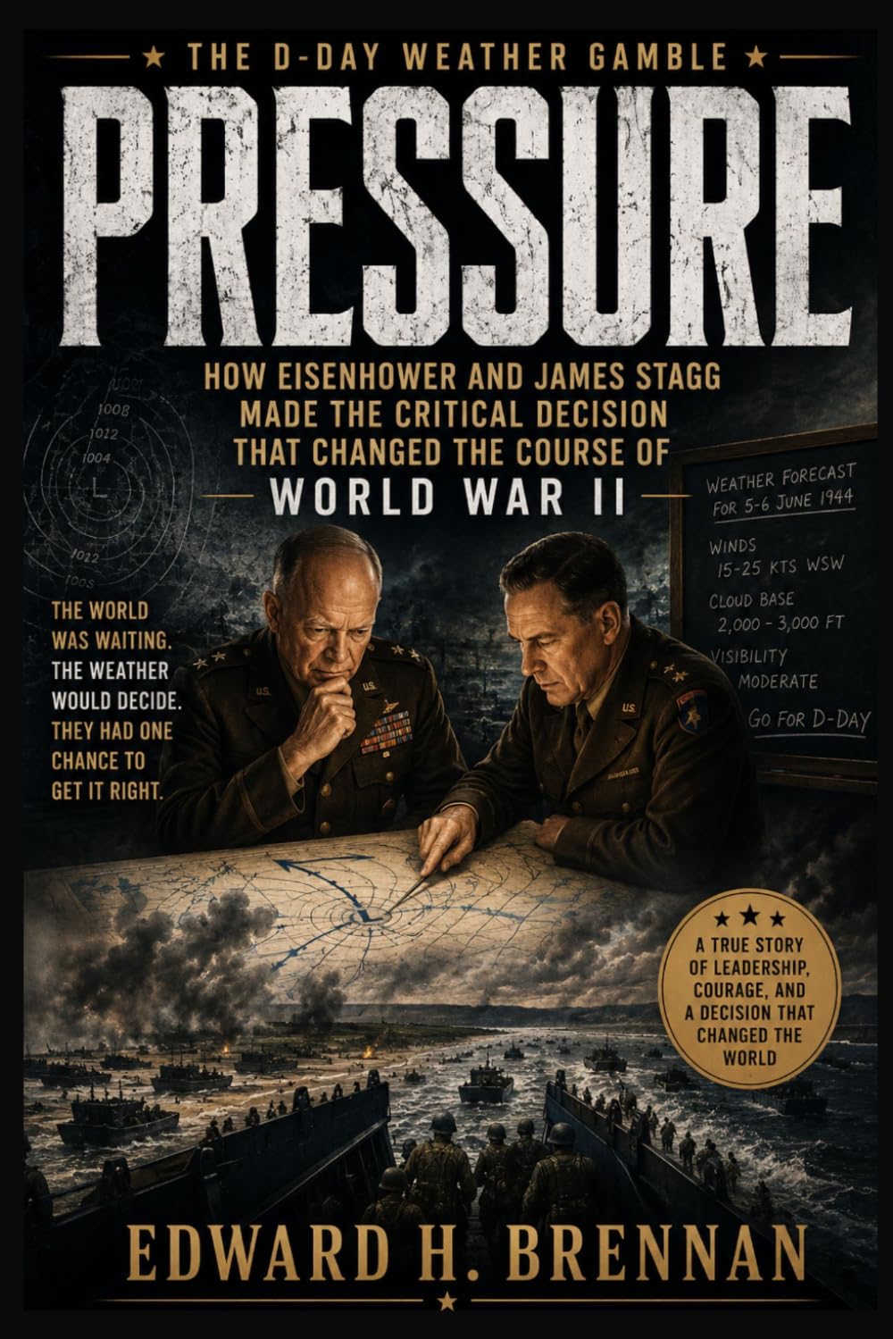 PRESSURE: THE D-DAY WEATHER GAMBLE: How Eisenhower and James Stagg Made the Critical Decision That Changed the Course of World War II