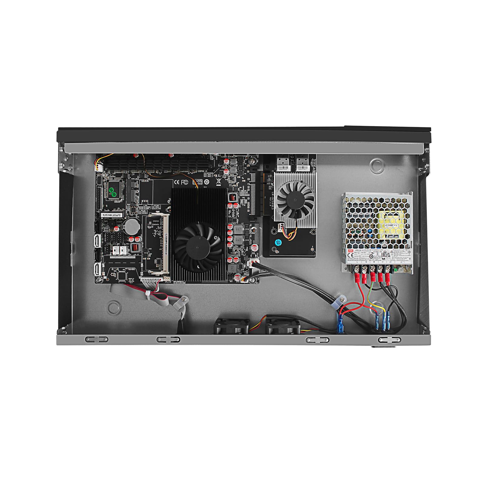 1U Firewall Appliance 10GbE, PFSense, OPNsense, VPN, 2th Gen I5 2430M, 2520M, 2540M, RJ16, 6 x 2.5GbE I226-V, 2 x SFP+ 82599ES 10GbE, 8G RAM, 128G SSD