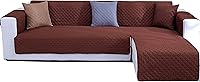 Vista 15 de Funda de sofá de doble cara en forma de L, juego de fundas para sofá seccional, fundas para sofás, sofás, fundas protectoras de muebles seccionales